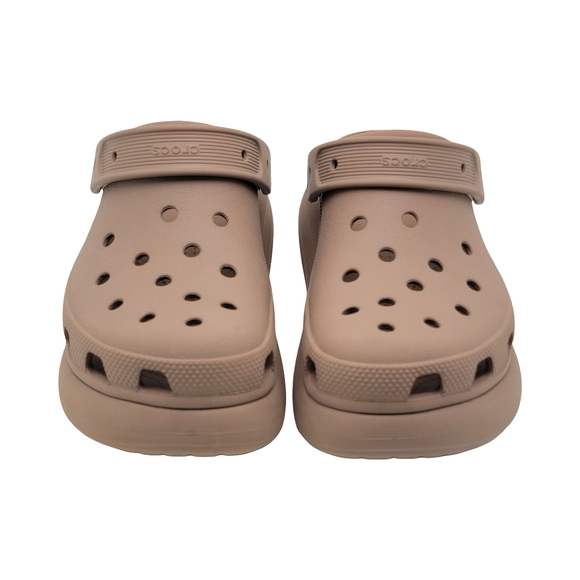 Crocs Mega Crush Platform Clog Latte Brown Women's 8 - Picture 2 of 7
